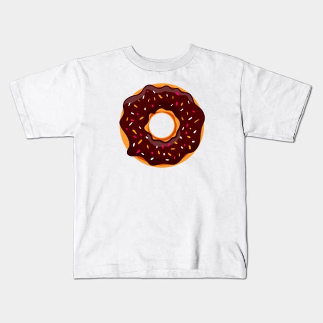 A simple donut Kids T-Shirt by nickbeta